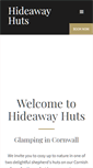 Mobile Screenshot of hideawayhuts.co.uk